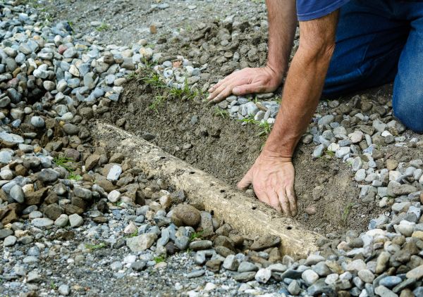 French Ditch Installation in Parker