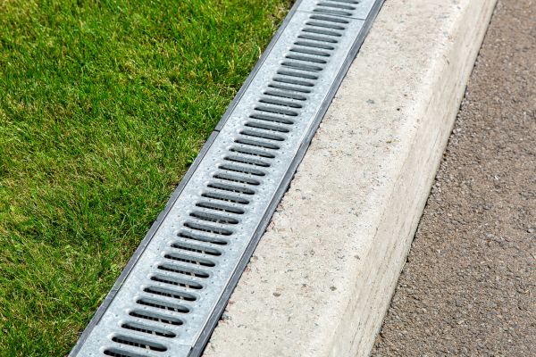 Courtyard Drain Installation in Parker