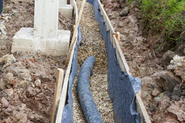 French Drain Installation in Parker