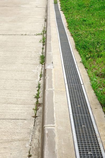 Concrete Drain Installation in Parker